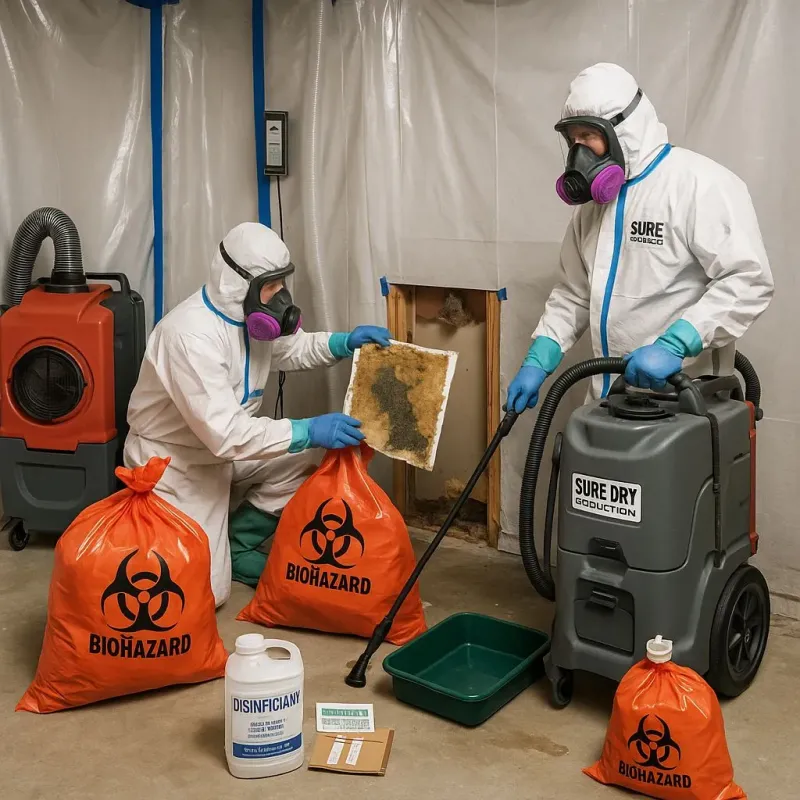 Contaminated Water Handling Protocols process in Wrightsboro, NC