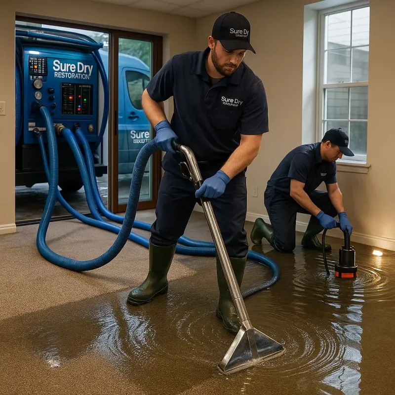 Water Extraction and Removal process in Wrightsboro, NC